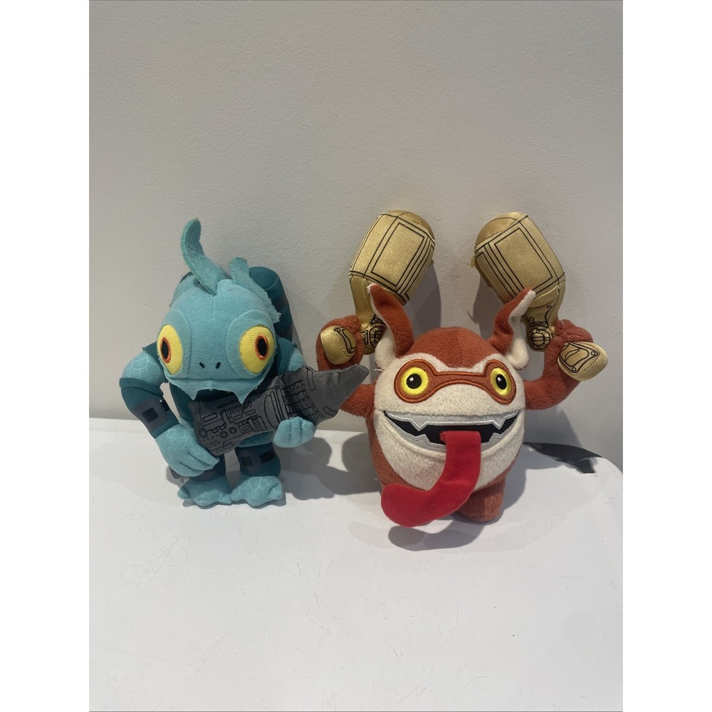 Activision Skylanders Gill Grunt And Trigger Happy  7" Plush Figure 2012